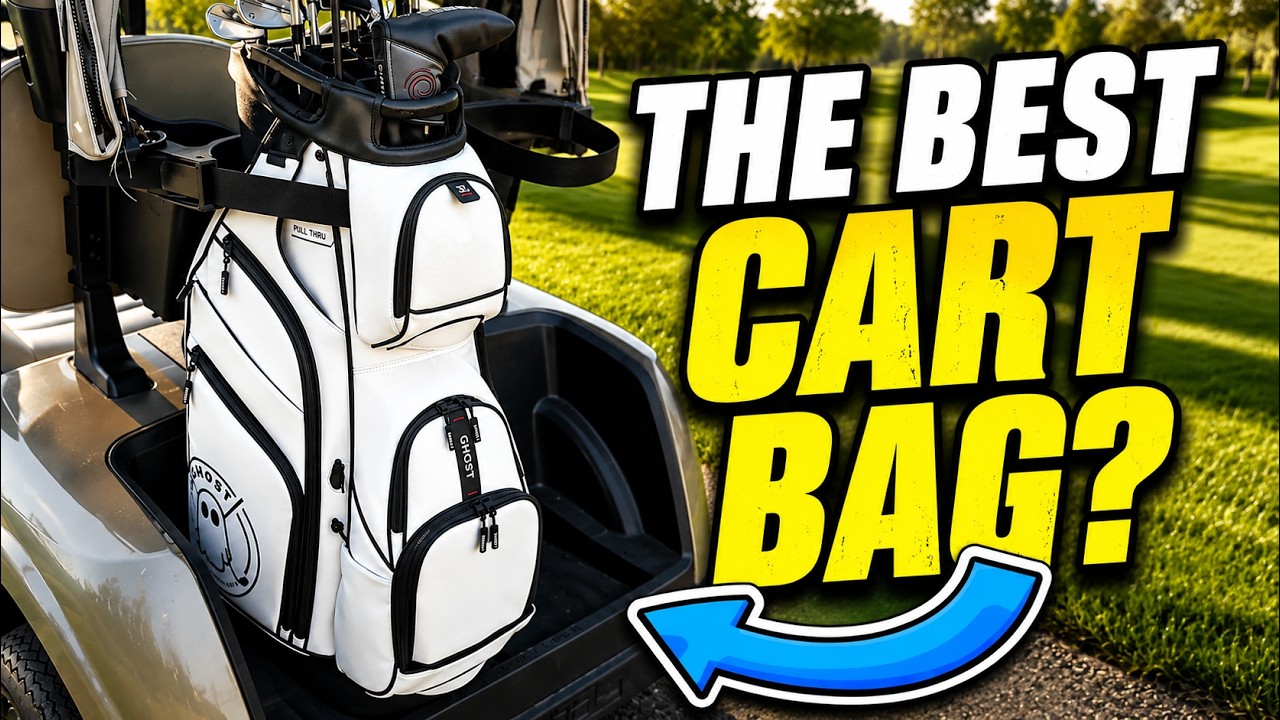 Ghost Golf GT 14 Cart Bag Review | Best Golf Cart Bag 2025? Full Golf Gear Breakdown!