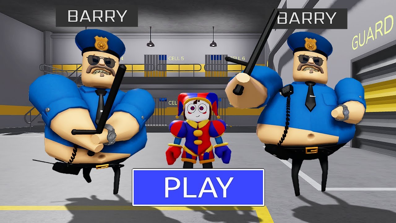 Escaping from a BARRY'S PRISON RUN! And BECAME a NEW BARRY V2 MORPH #Roblox