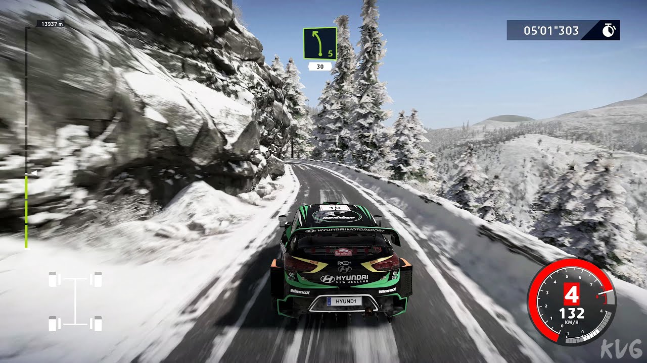 WRC 10 FIA World Rally Championship - La Bollene-Vesuby (Rallye Monte-Carlo) - Gameplay