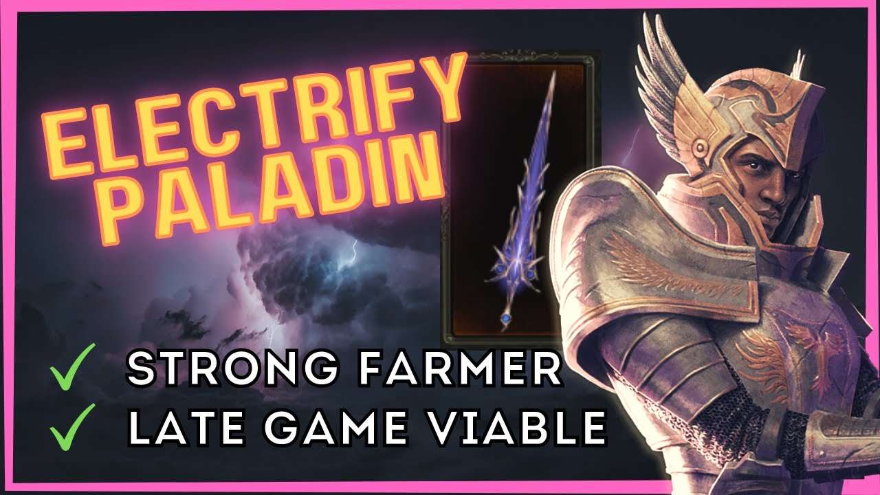 Electrify DoT Paladin (Aurelis) Multistrike/Smite, Heavy AoE (Last Epoch 0.8.4C)