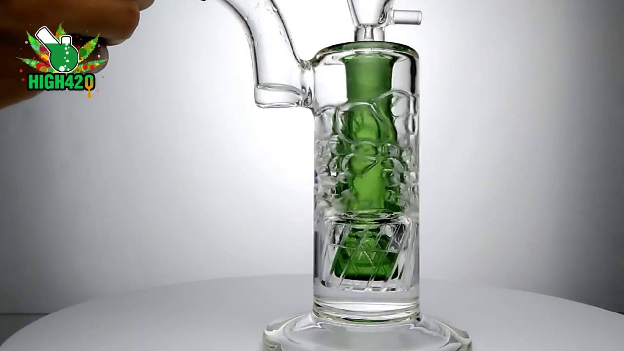 High420 Glass Bongs Online Head Shop Cheap Glass Smoking Water Pipe For Sale With Bowls