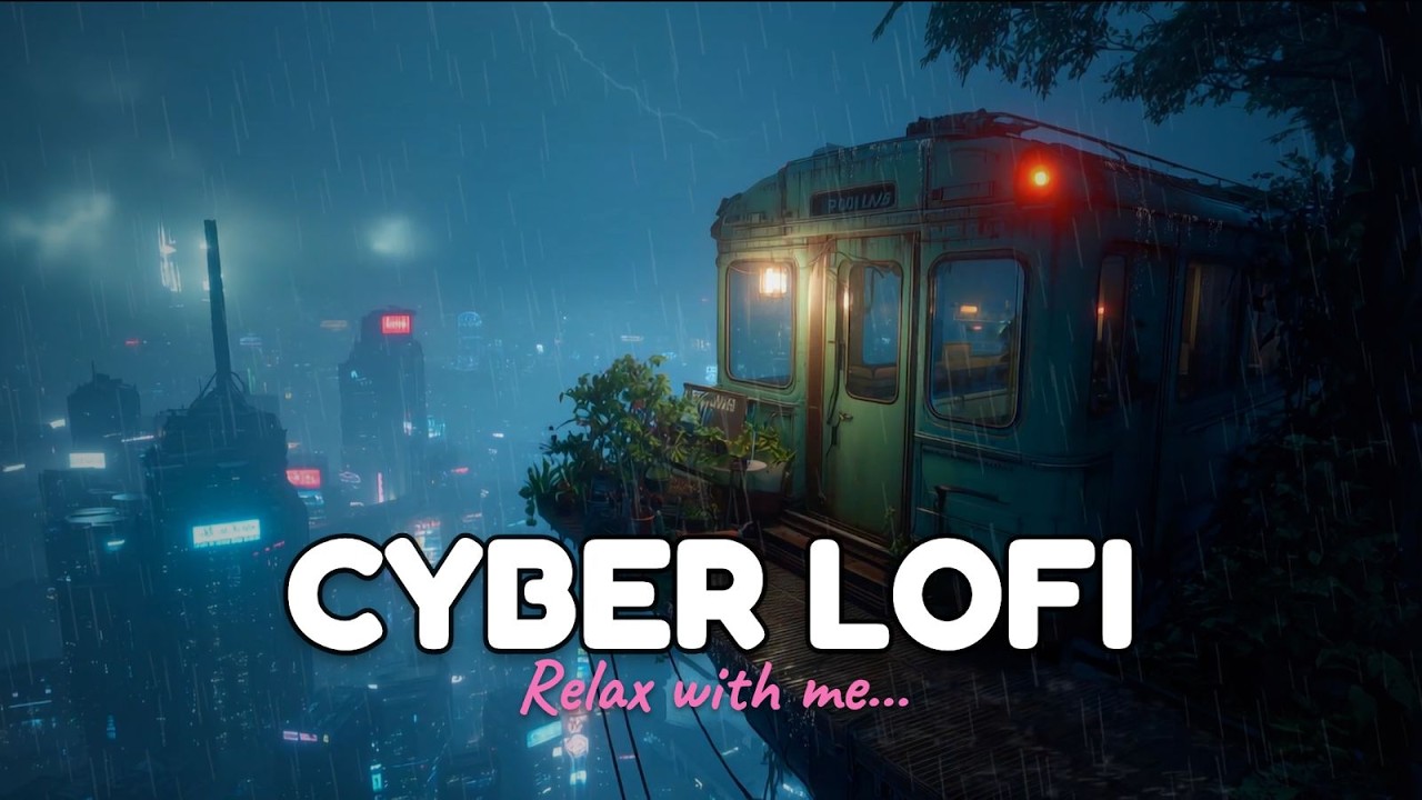 Future Train Rising ☔ | Cybernetic / Lofi / Music 🌧️ Drift | Coding Focus Cabin Tone's