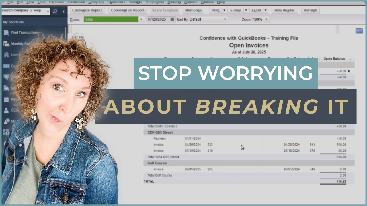 Как потренироваться, не испортив бухгалтерские записи — QuickBooks Desktop