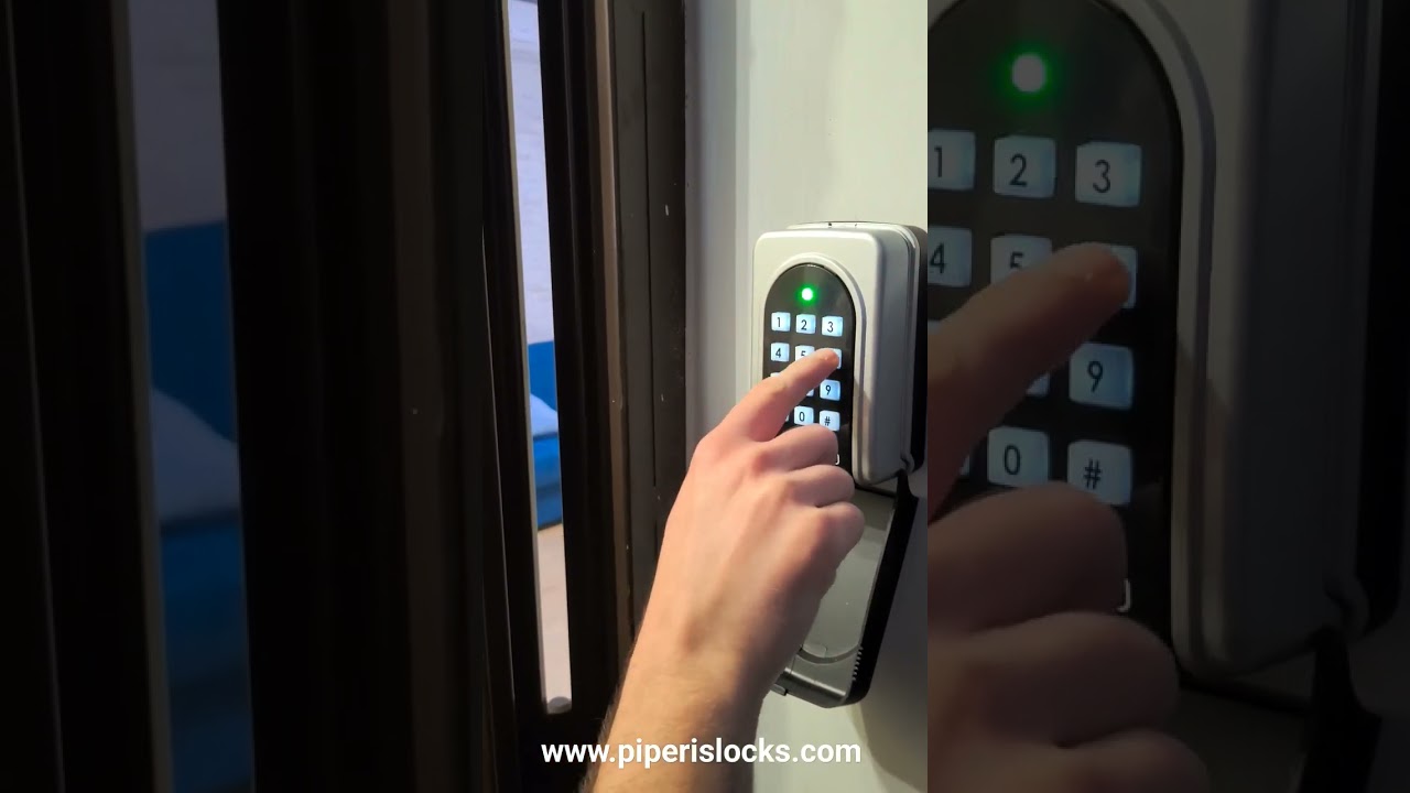 Mini cassaforte per chiavi con combinazione elettronica, ideale per B&B