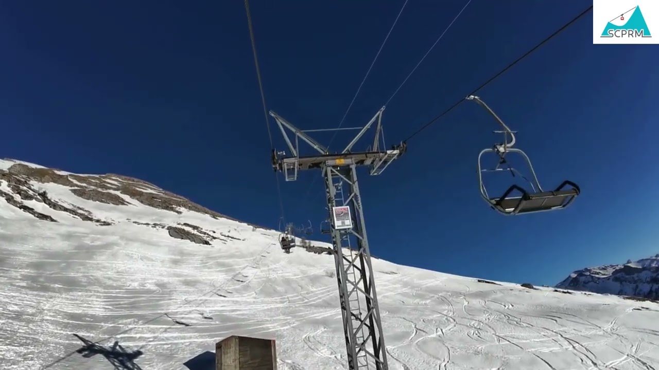 25005 - Télésiège Duez Le Baté - Anzère - CH (VS)