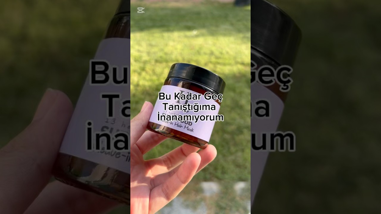 Hoito Superfood Durulanmayan Sa&ccedil; Maskesi✨   #skincare #bakım #shortvideo #shorts