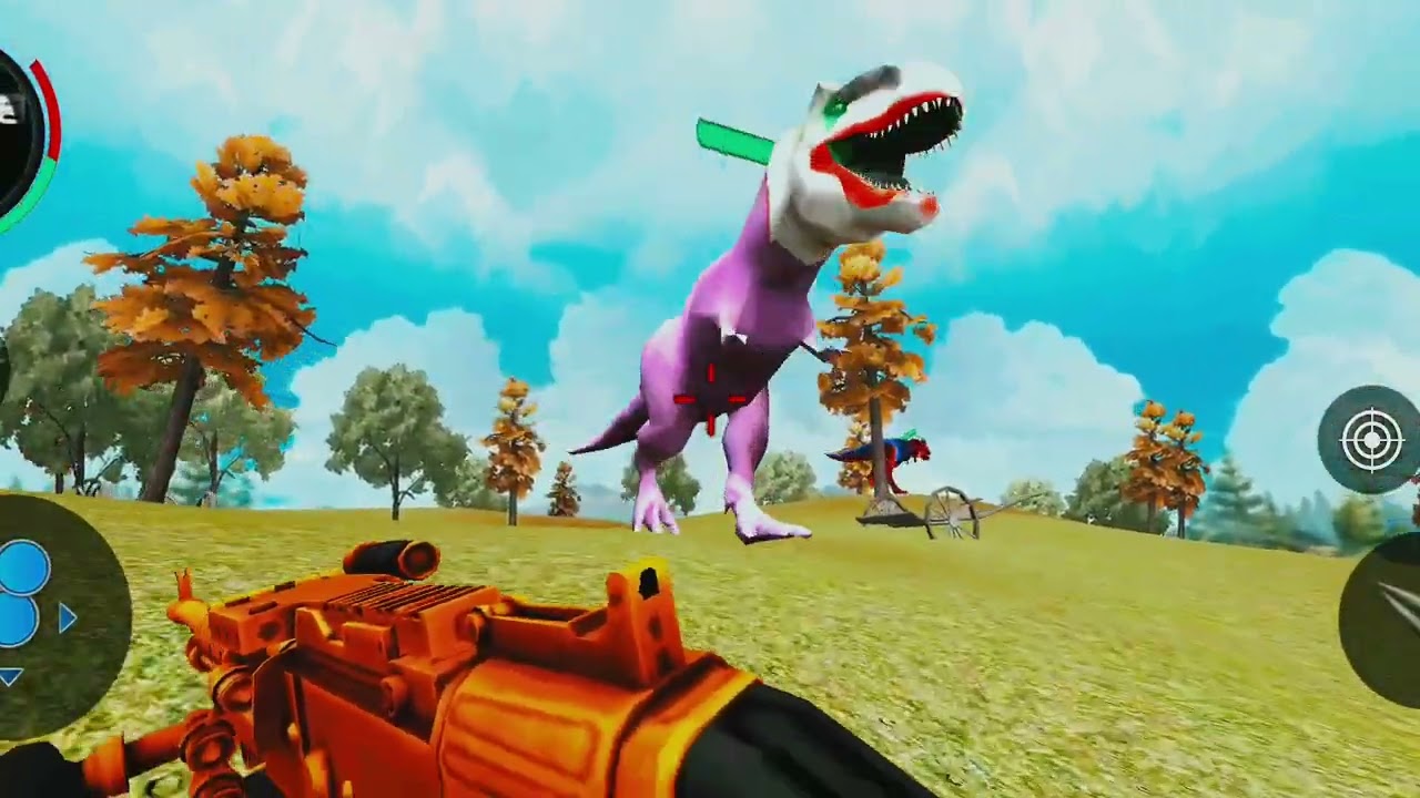 DINOSAUR HUNT- 2025 Walkthrough Gameplay New Gameplay THE END  (New Dinosaur Games Android)