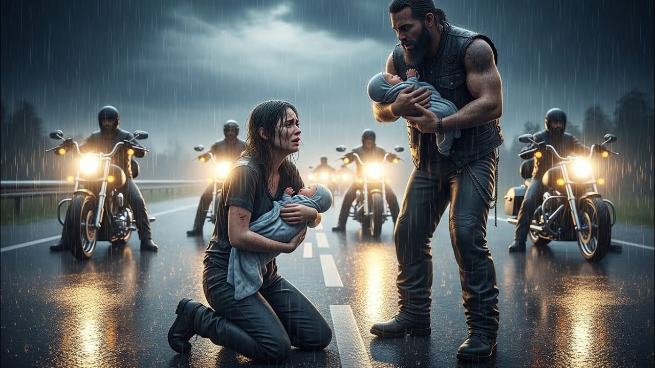 “I Survive the Night… Take My Twins” Woman Said to Him — Then, Hells Angels Rescue Changed the Game