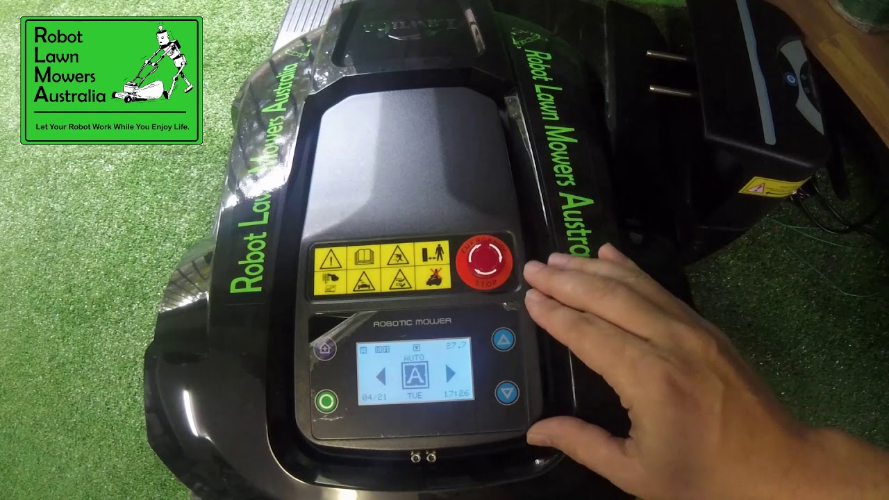 Robot Lawn Mowers Australia - Lawnba E1800 / E1600 Charge Station Pairing
