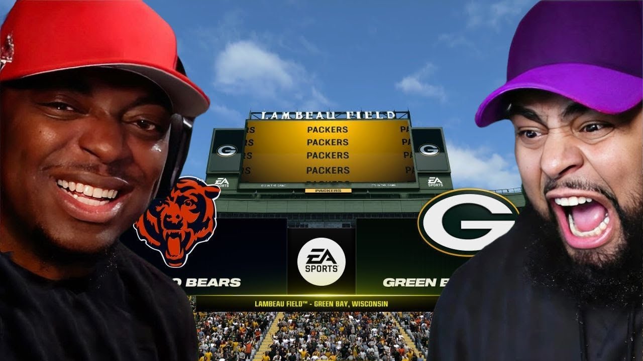Tray & Ricky Play Madden 25 | Packers vs Bears