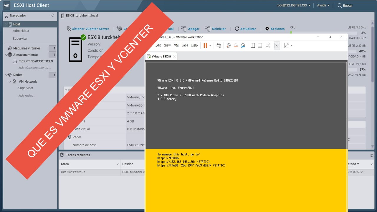 0. Curso de Vmware Que es VMware ESXI