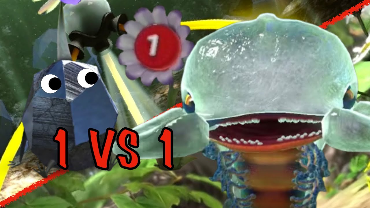 Beating Pikmin 3's FIRST Boss with Only ONE Pikmin - Pikmin 3 Minimalist - Armored Mawdad