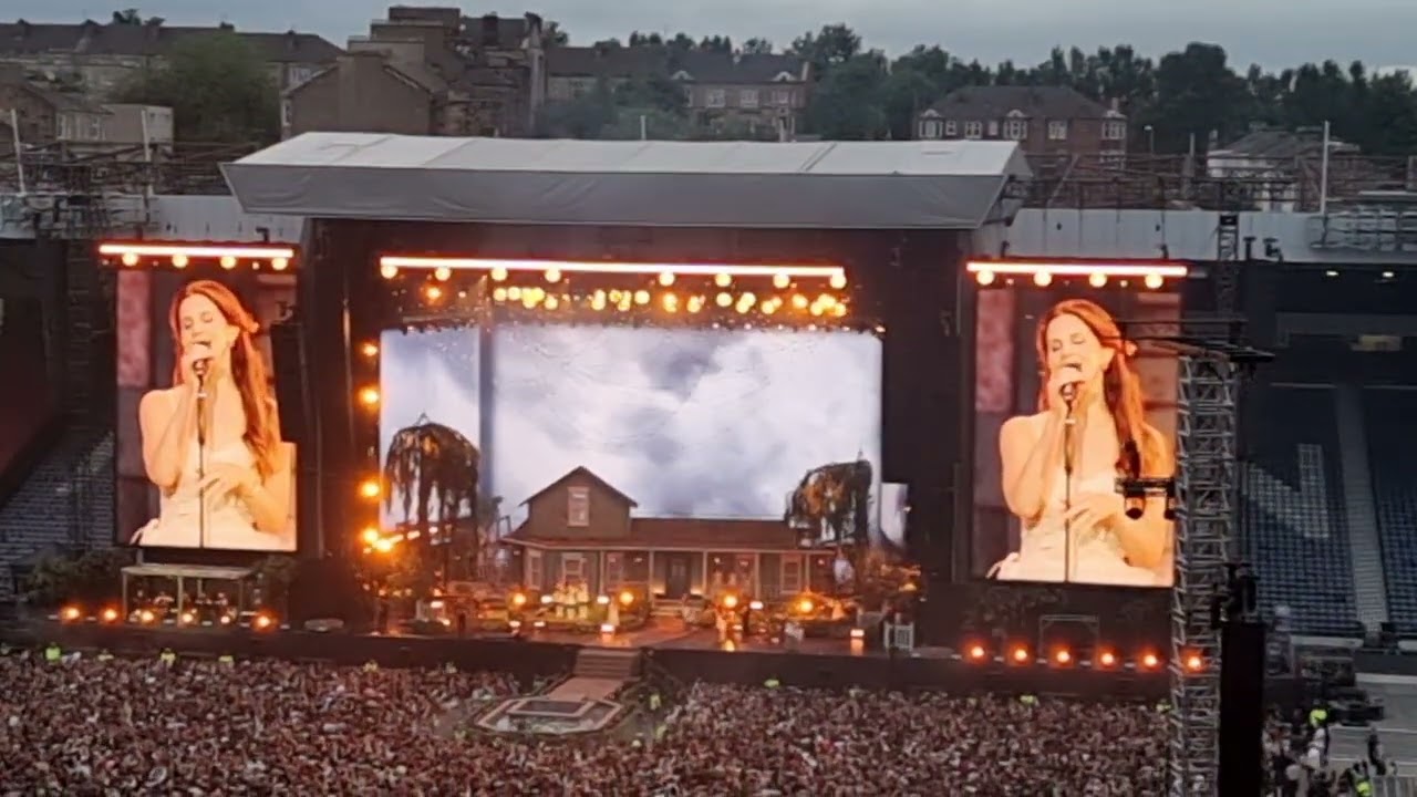 Lana Del Rey, Ride, Hampden Glasgow
