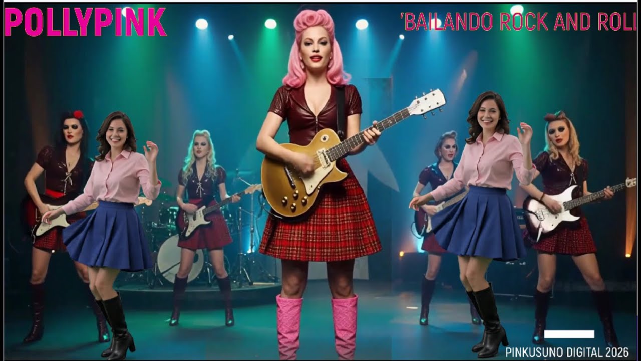 POLLYPINK 'Bailando Rock and Roll' PinkuSuno Digital 2026