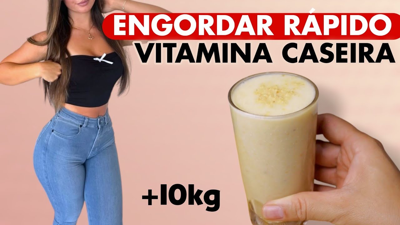 Como ganhar peso de forma saud&aacute;vel: vitamina f&aacute;cil (Ganhar peso) 