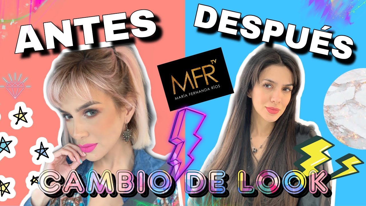 MFRtv :Cambio de look de rubia🙎🏼‍♀️a castaña🙎🏻‍♀️ [Maria Fernanda Rios]