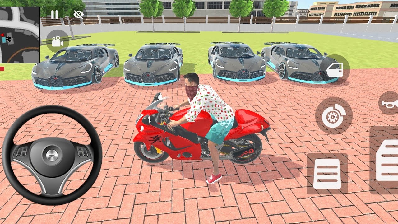 Franklin Order buy 4️⃣ Bugati Divo in Indian thept auto simulator Gameplay 🎮