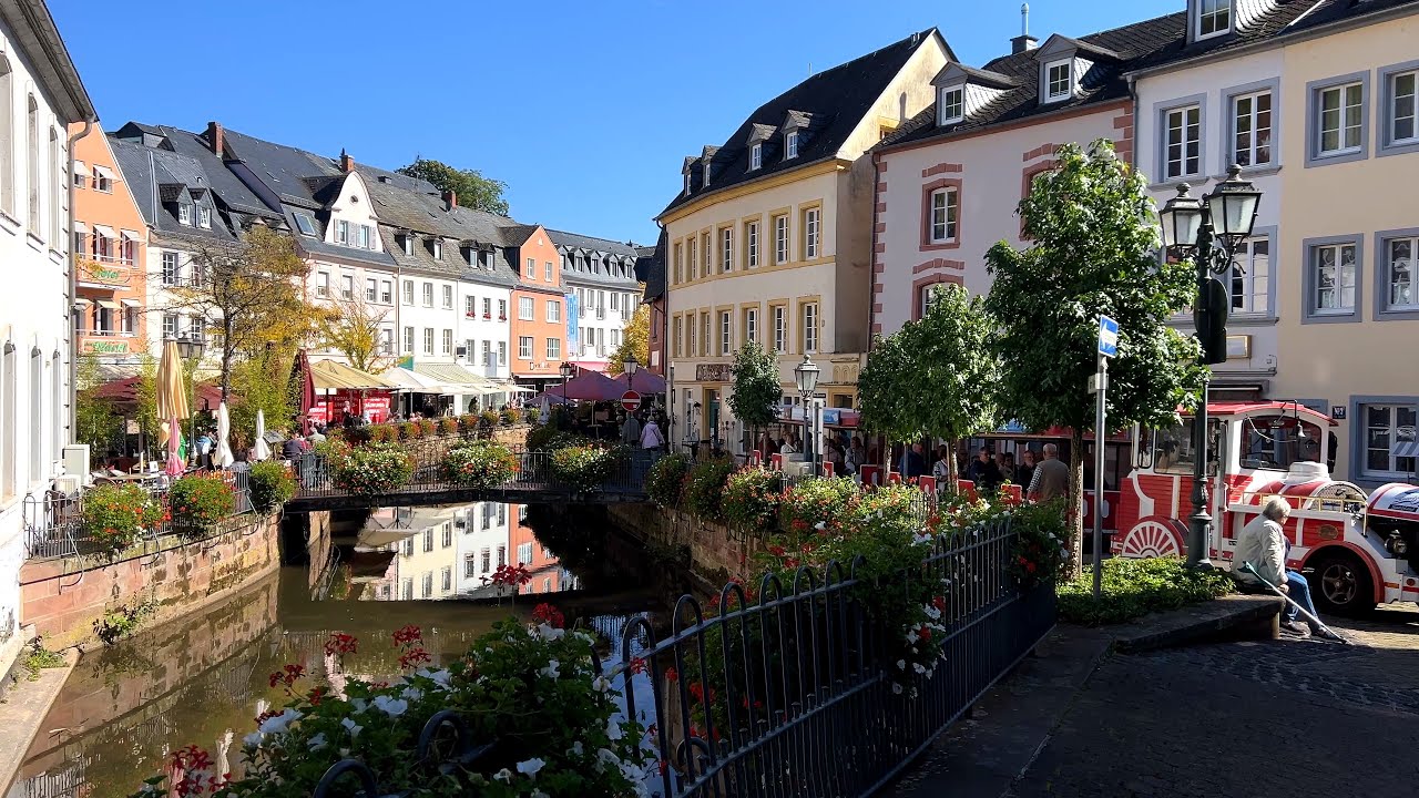 Saarburg / Stadtrundgang 4K Video 