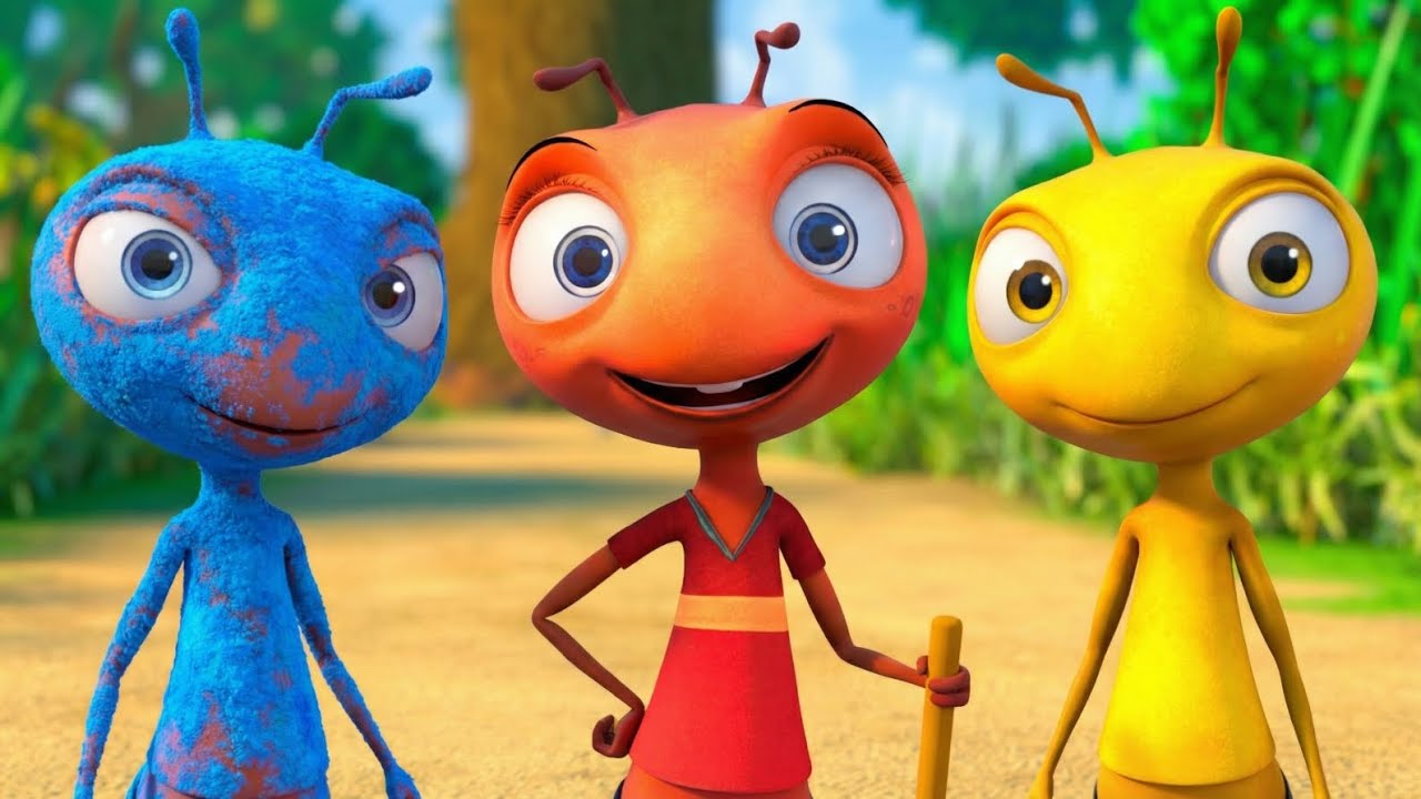 Las Hormiguitas Van Marchando - Aprende los Colores - Canciones para Niños - LooLoo en Español