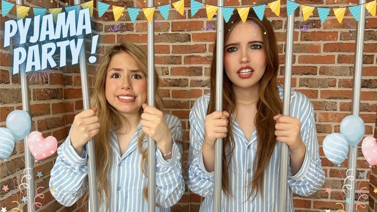Une soirée PYJAMA secrète pas comme les autres...EN PRISON // PYJAMA PARTY
