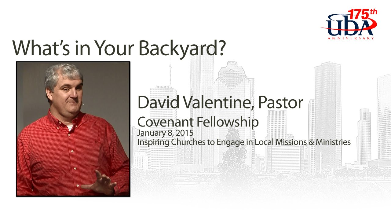 What's In Your Backyard? Exploring Local Missions & Ministry