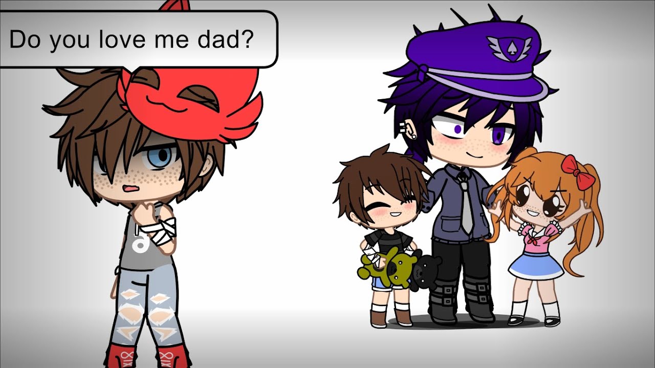 Do you love me Dad? || Do William Afton love Michael? || The Afton Family Gacha Club