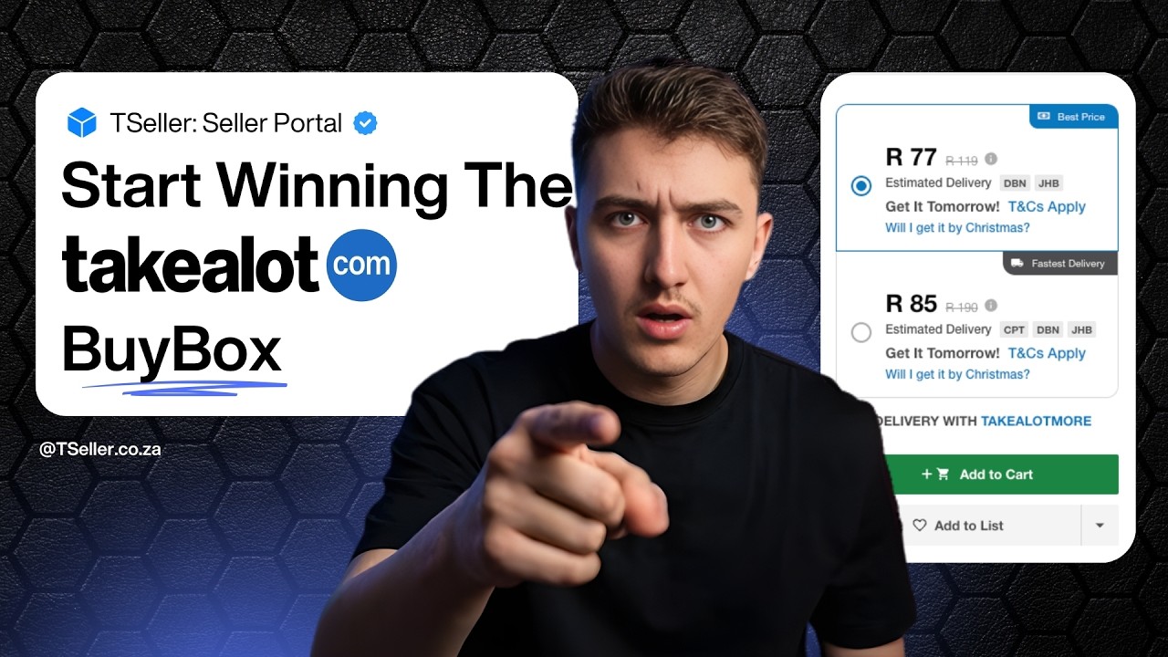 How to win the Takealot BuyBox | How to Sell on Takealot - TSeller Web Tutorial