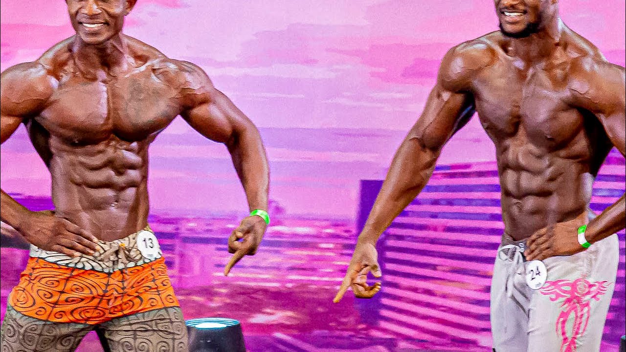 Biggest bodybuilding competition in Africa |Nigeria Men's Physique Open body flex show 