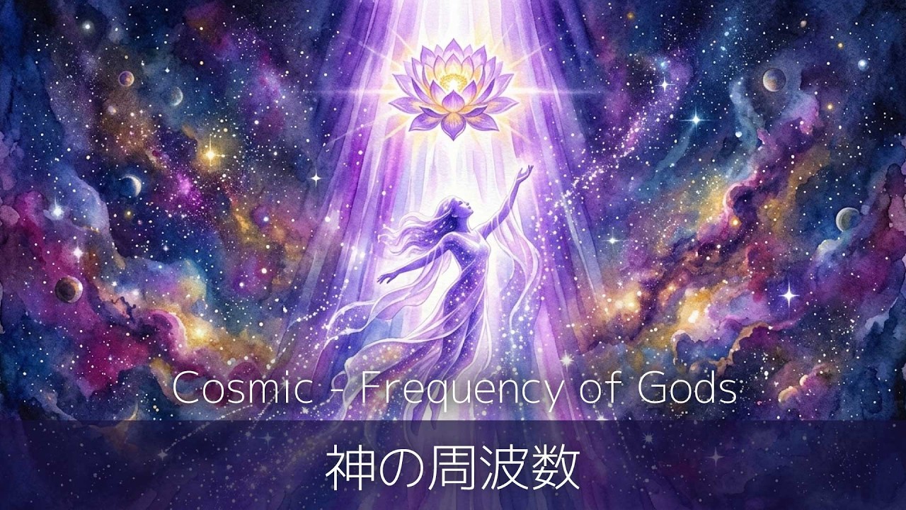 963Hz Cosmic - 神の周波数と第7チャクラ - アセンション / Crown Chakra Healing
