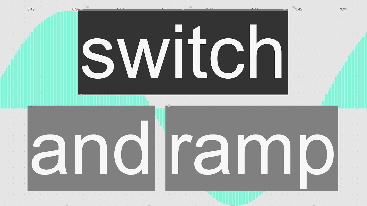 Delicious Max 8 Tutorial 9: Switch + Ramp