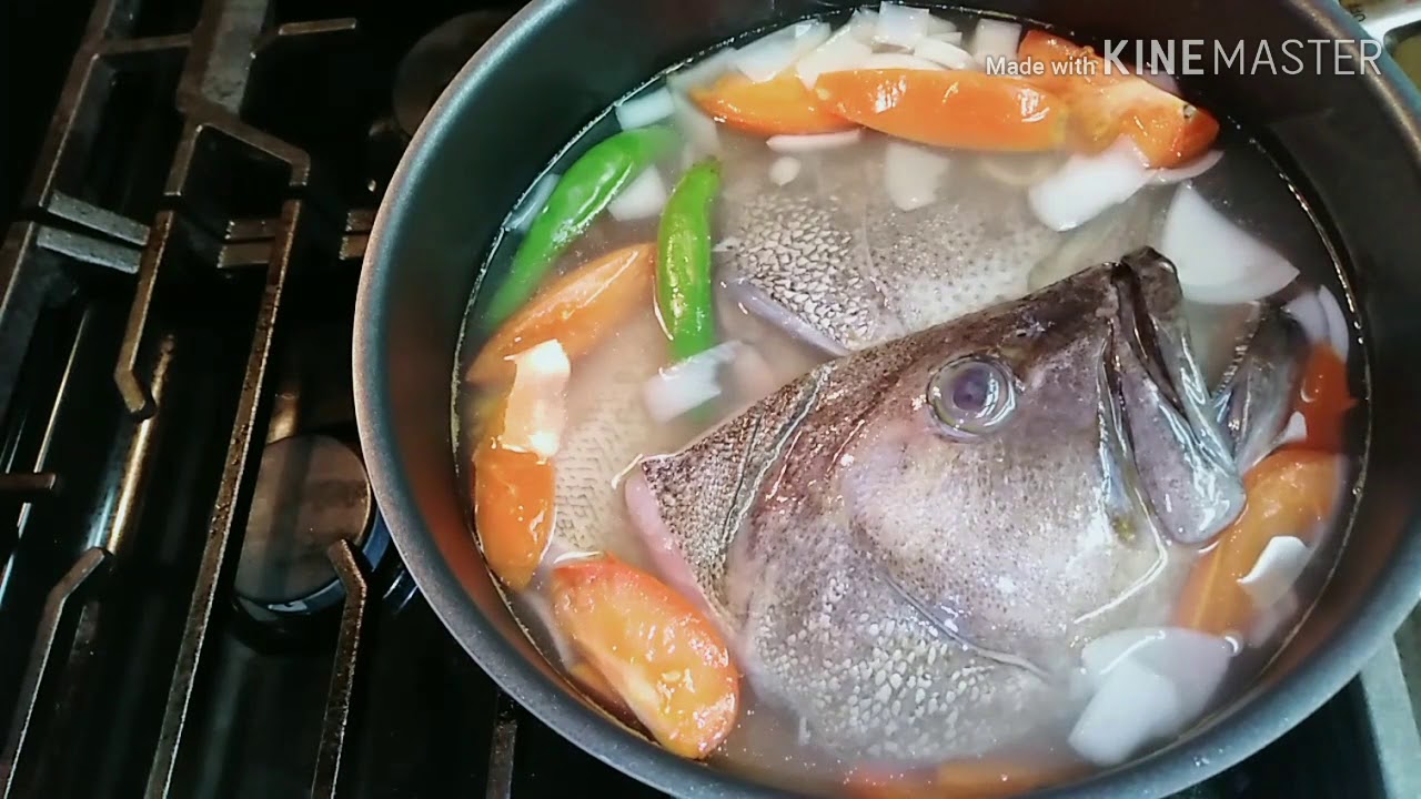Lapu -lapu fish recipe ( sinabawan na lapu- lapu)