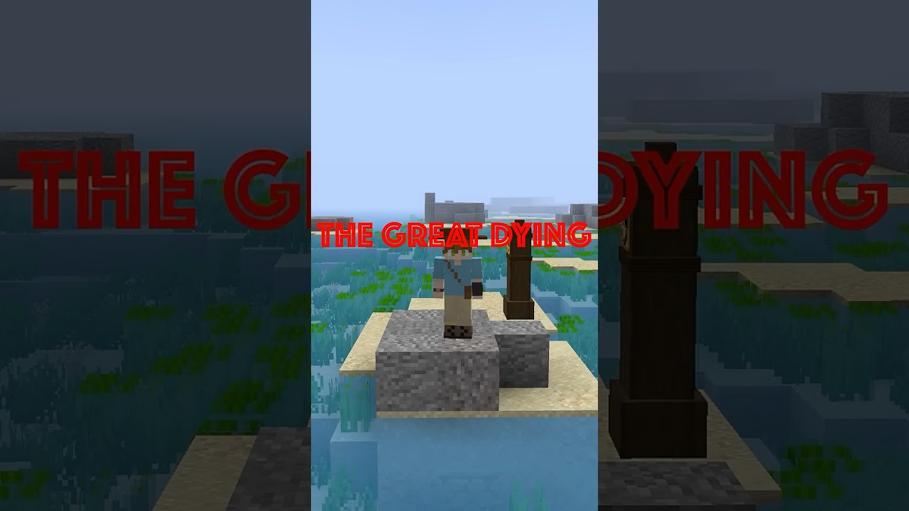 Did You Know Corals Have Gone Extinct Before!?  #minecraft #coral #education #fossils