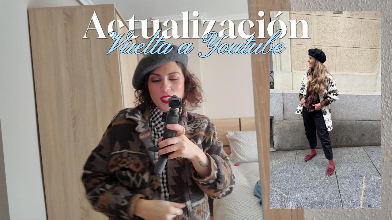 Vlogs de Slow Living, hábitos de lectura y moda consciente.