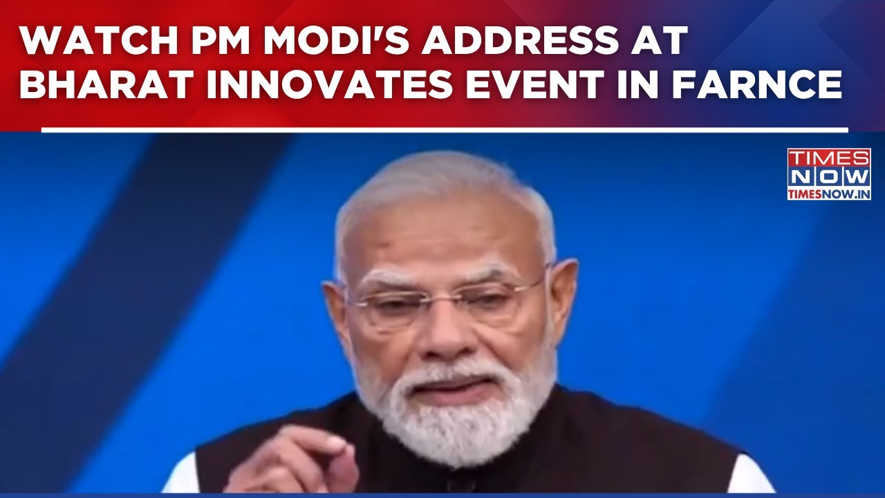 PM Modi Addresses Bharat Innovates Event In Nice, Farnce;  Showcases India's Innovation Story