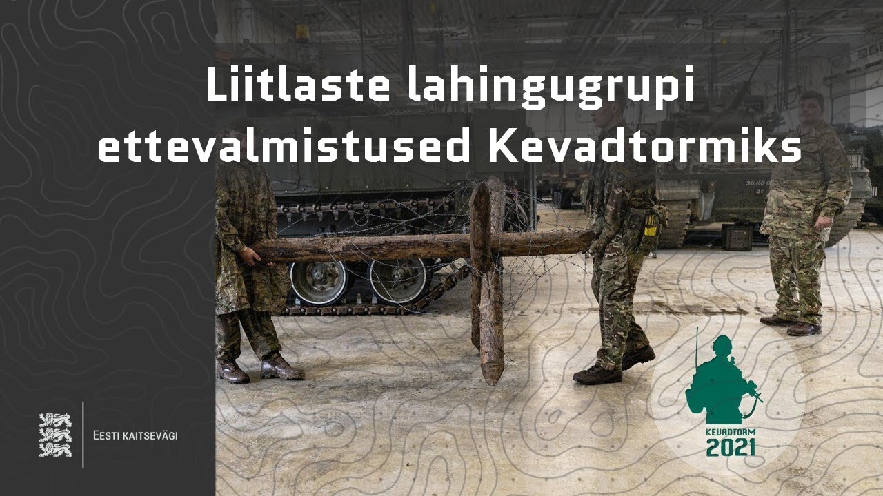 Liitlaste lahingugrupi ettevalmistused Kevadtormiks