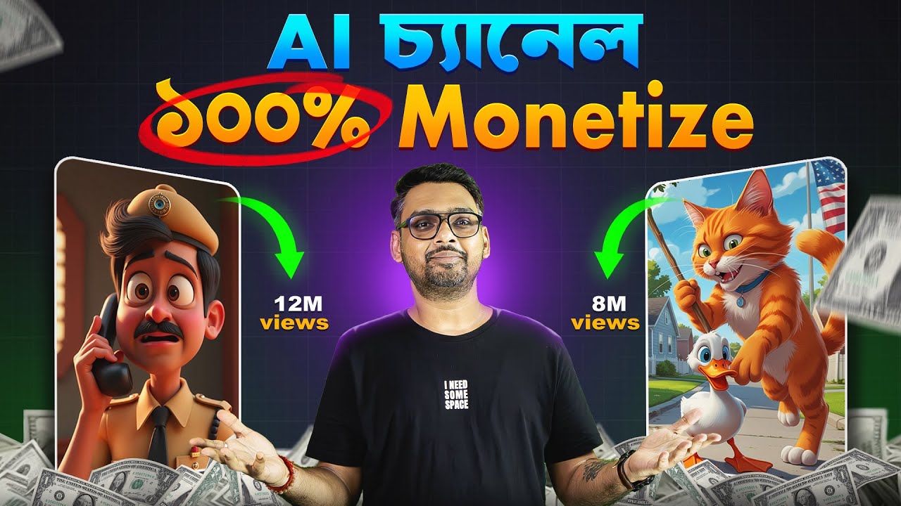 AI ভিডিও দিয়ে ইনকামের সঠিক টেকনিক 🔥