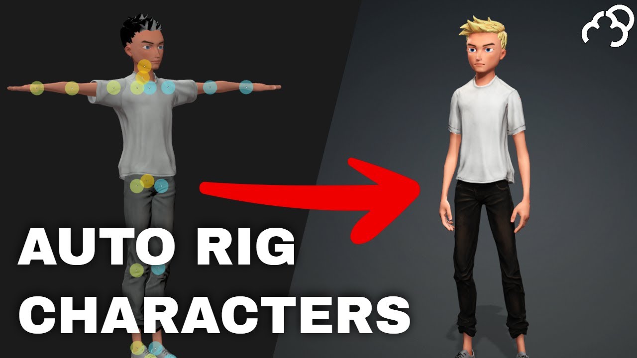 AccuRig Blender Easy way to Rig 3D Characters