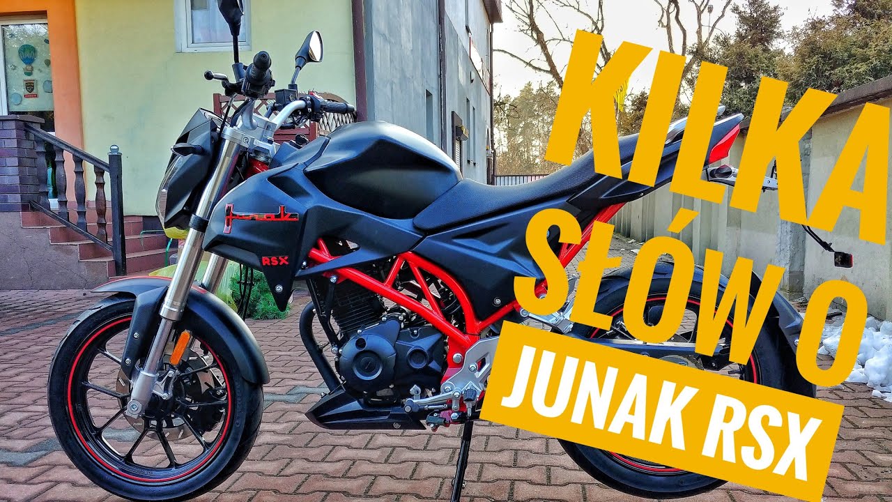 Następca Junaka RS125, kilka słów o RSX125 No.28