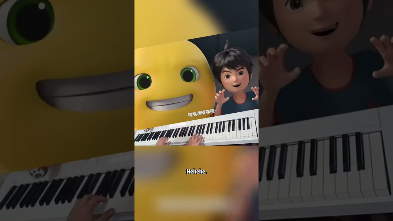 伸出援手，傳遞溫馨Lend a helping hand, spread warmth#piano #pianotutorial #cartoon