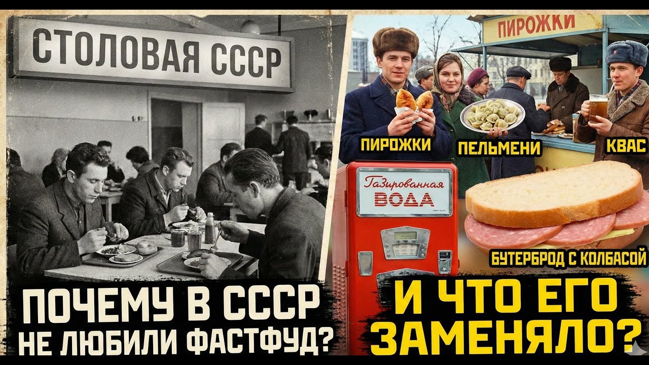 Почему в СССР не любили фастфуд