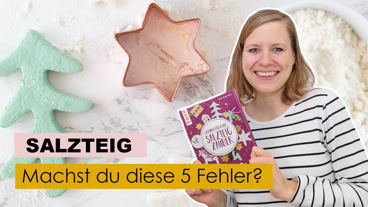 5 typische Fehler bei Salzteig + Gewinnspiel 🎁