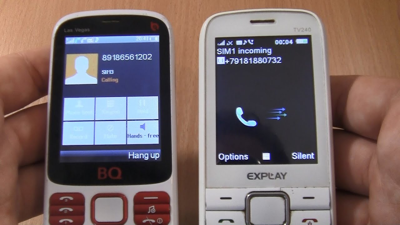 Incoming call & Outgoing call at the Same Time Explay TV240 +BQ  Las Vegas