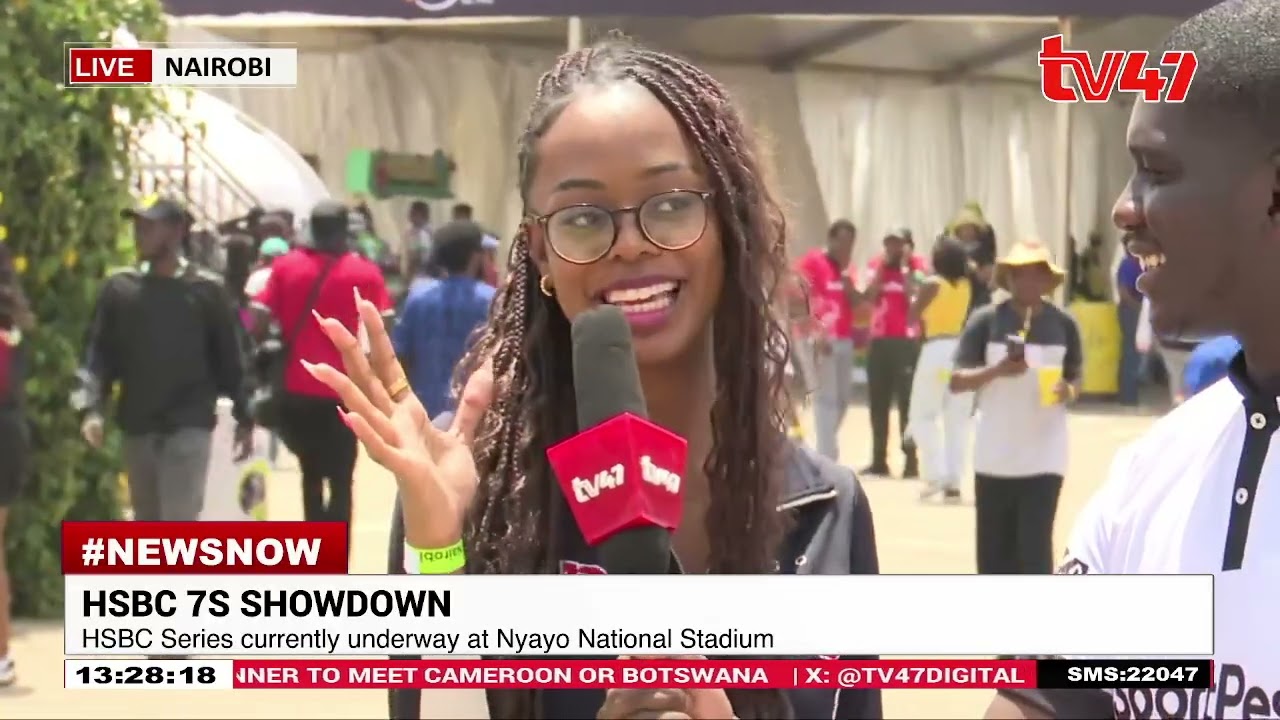 LIVE from Nyayo Stadium HSBC 7S showdown with Allan Nzuki