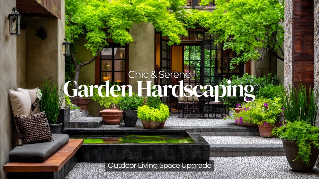 Chic & Serene: Garden Hardscaping Ideas That Define Modern Elegance
