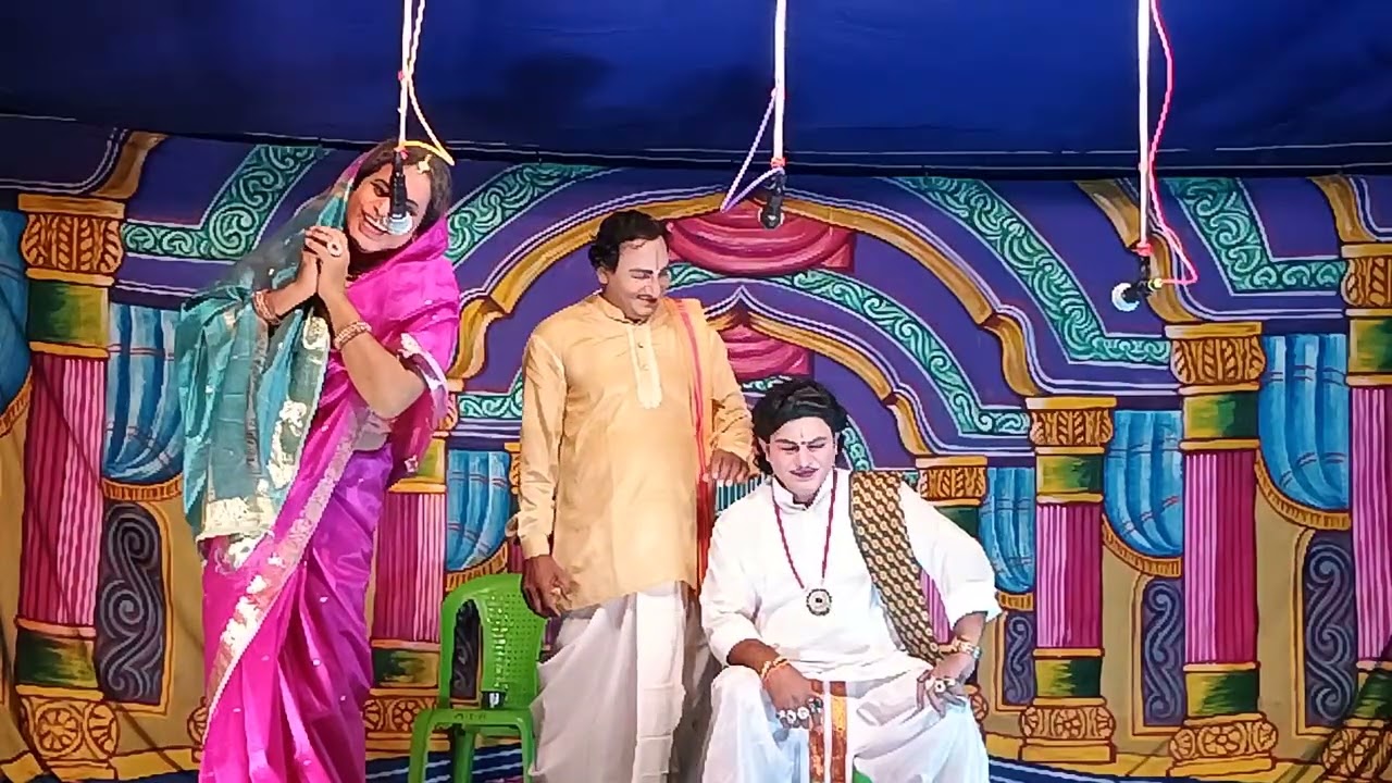 Коппарапу Шриниваса Рао играет роль Билвы в пьесе «Чинтамани».