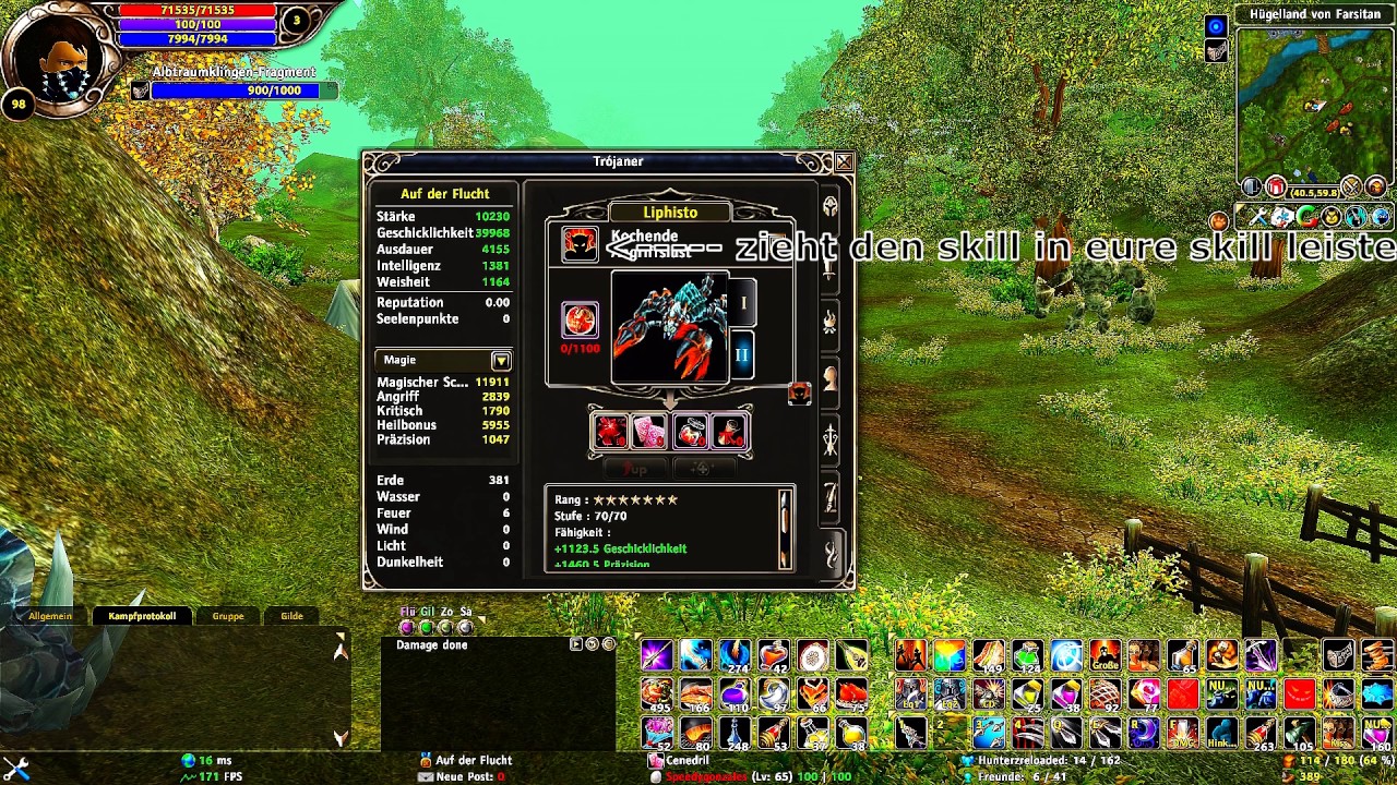 Cenedril Makro + Comboskill Guide - Runes of Magic