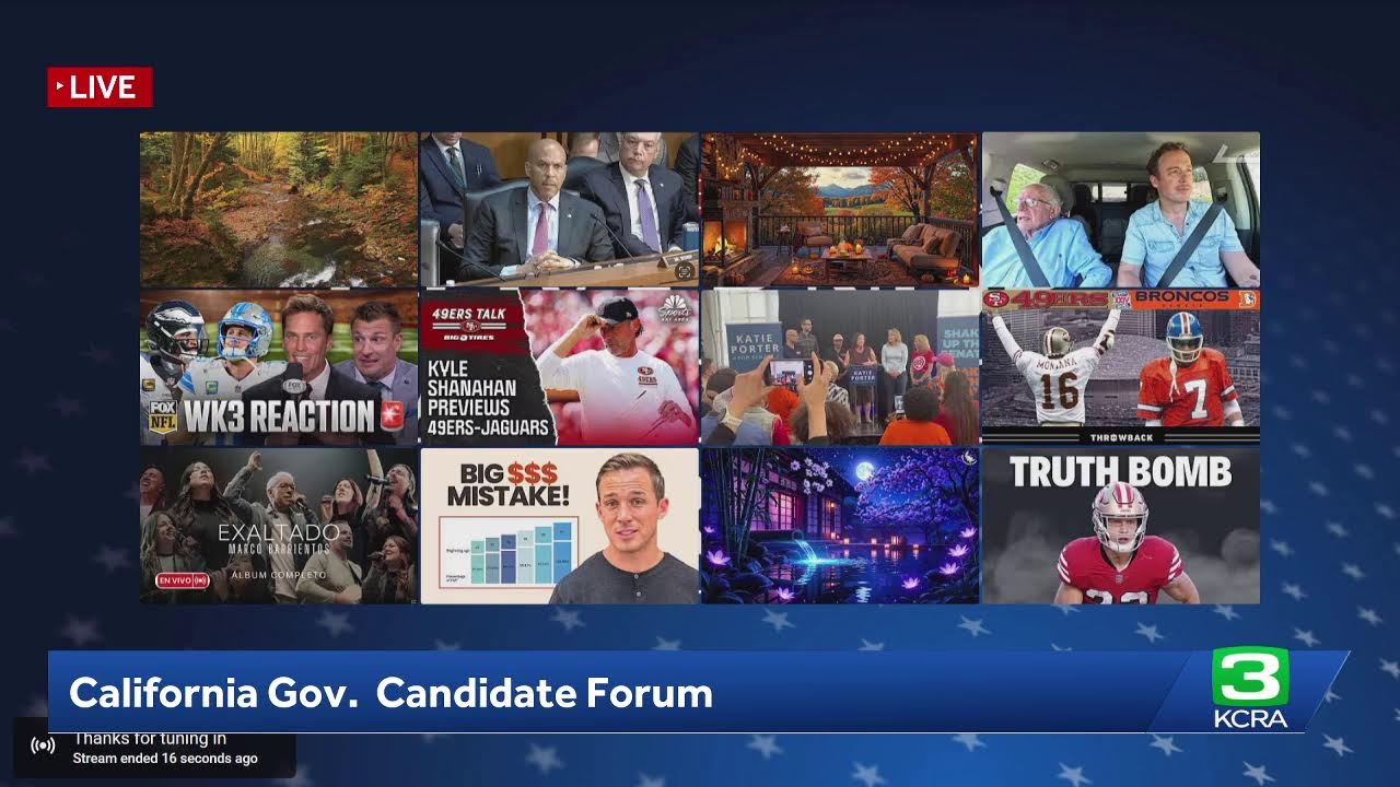 LIVE | California Gov. Candidate Forum