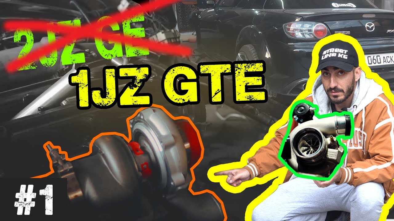Ребилд MAZDA RX8  2JZ GE на 1JZ GTE TURBO #1 #mazda #rx8