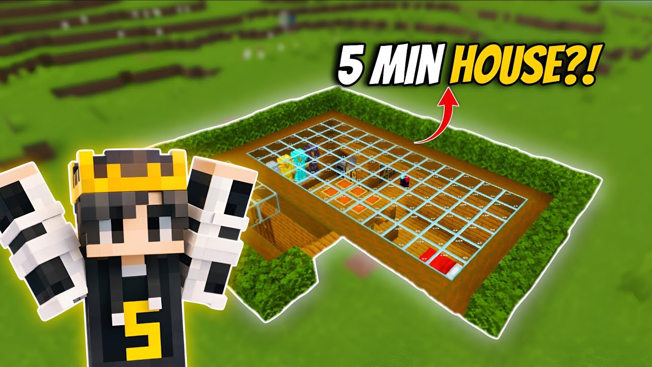 Minecraft : How To Build a Secret Underground Base