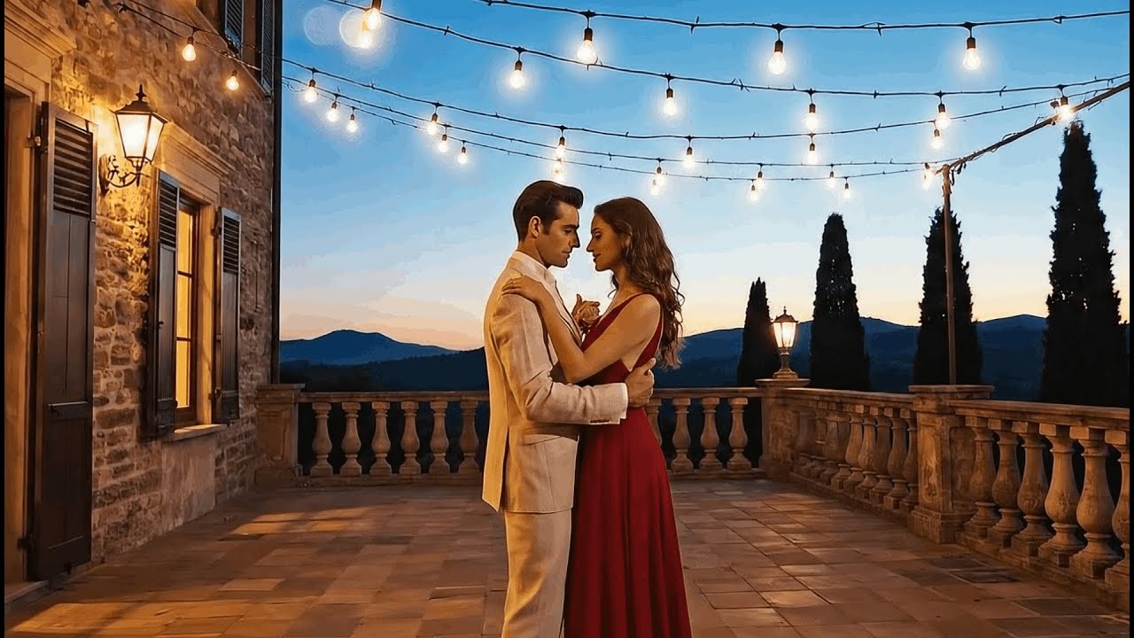 Tuscan Afterglow — A 1960s Italian Romance of Sunlight & Silence